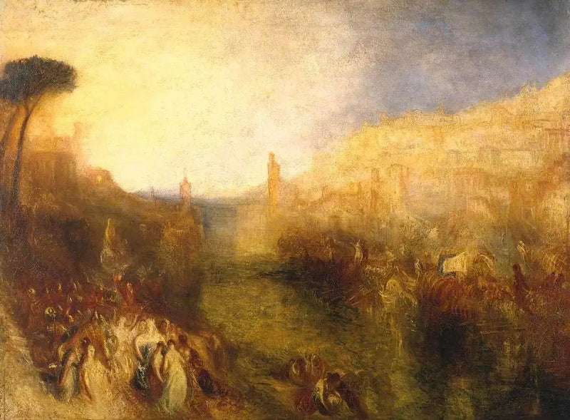 Laivaston lähtö - J. M. W. Turner