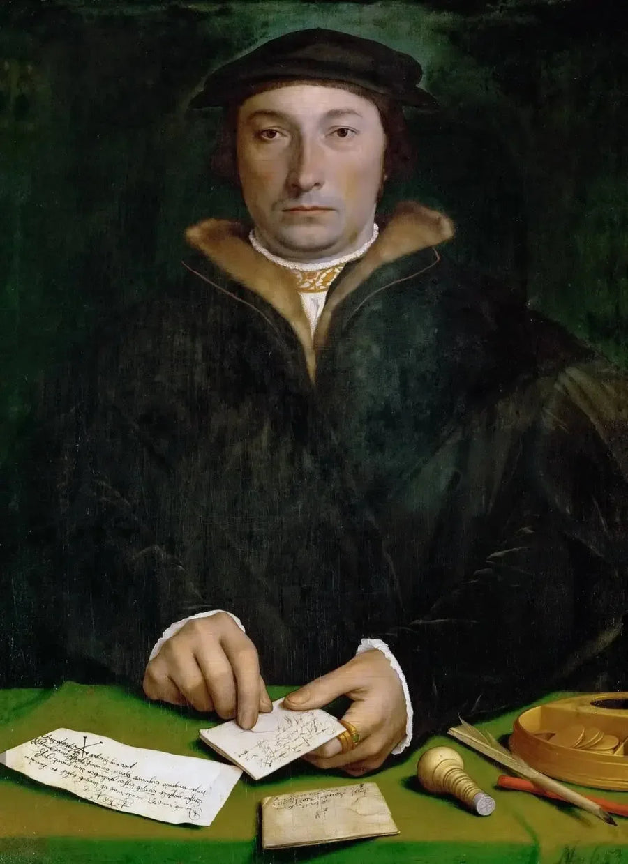 Duisburgin kauppias Dirck Tybis - Hans Holbein nuorempi