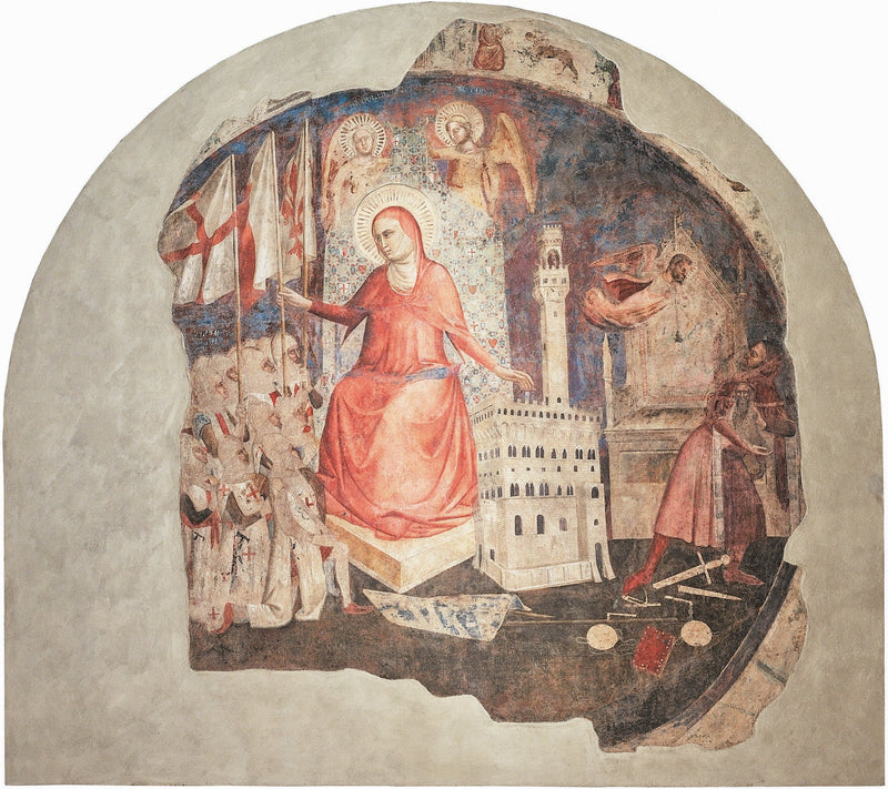 Ateenan herttuan karkotus - Andrea Orcagna