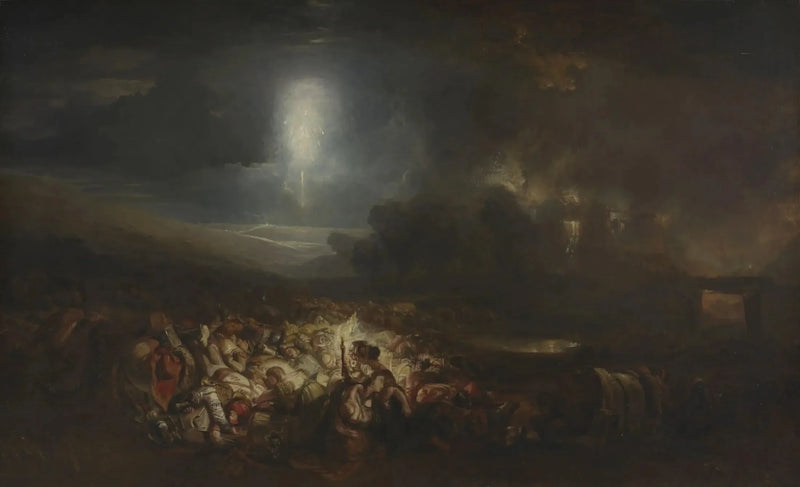 Waterloon taistelu - J. M. W. Turner