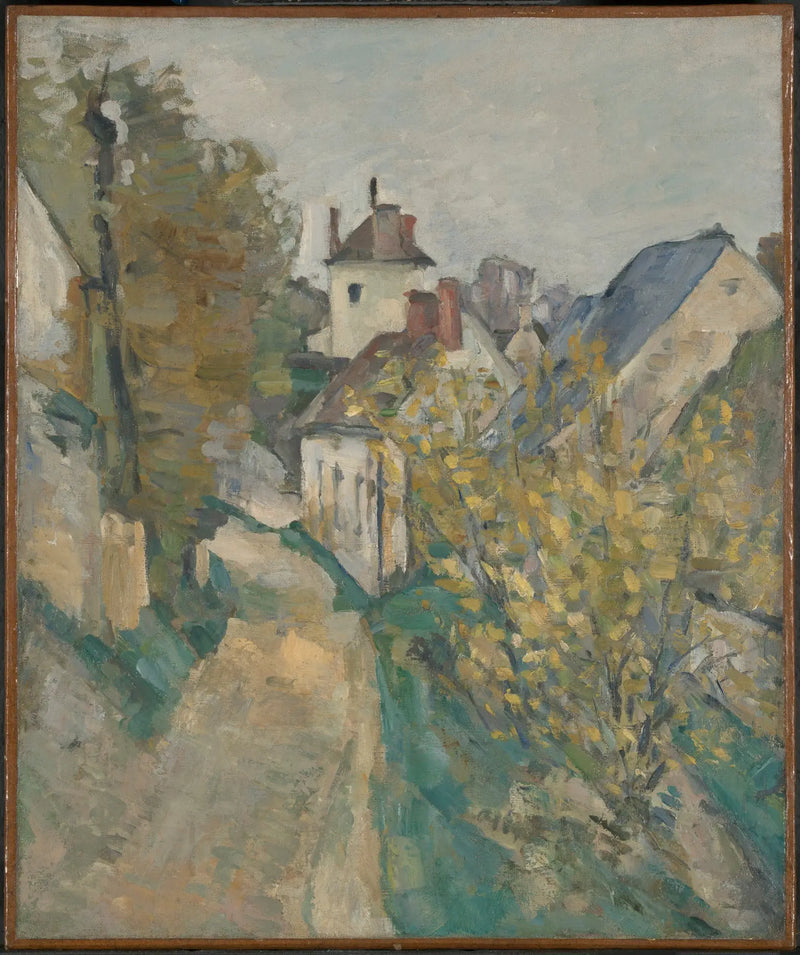 Tohtori Gachetin talo Auvers-sur-Oisessa - Paul Cézanne