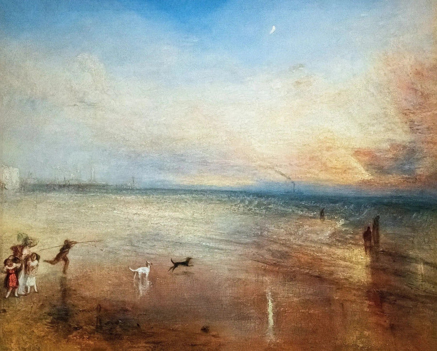 Uusi kuu; tai, 'Olen kadottanut veneeni, et saa rengastasi' - J. M. W. Turner