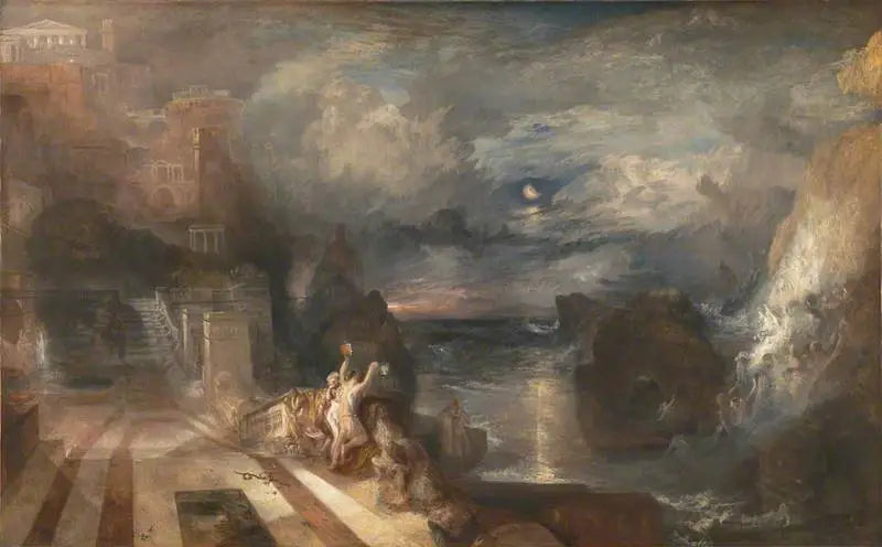 Hero ja Leanderin ero - J. M. W. Turner