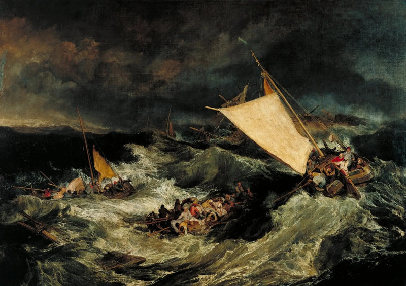 Laivaonnettomuus - J. M. W. Turner