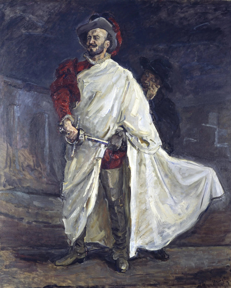 Laulaja Francisco d'Andrade Don Giovanni Mozartin oopperassa - Max Slevogt