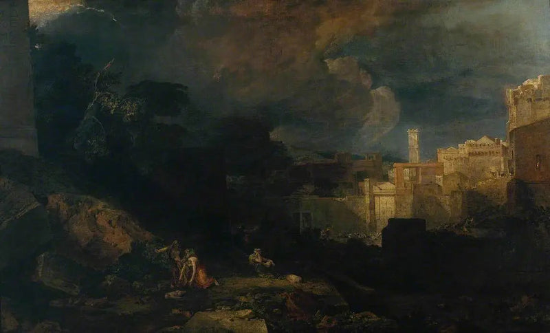 Egyptin kymmenes vitsaus - J. M. W. Turner