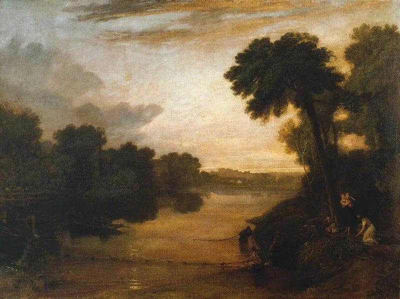Thames Windsorin lähellä - J. M. W. Turner