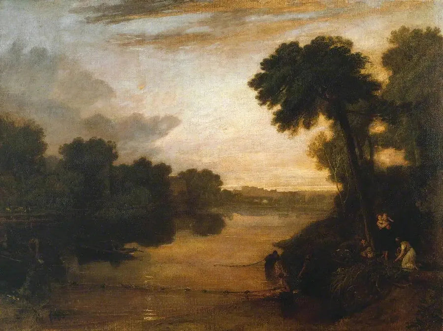 Thames Windsorin lähellä - J. M. W. Turner