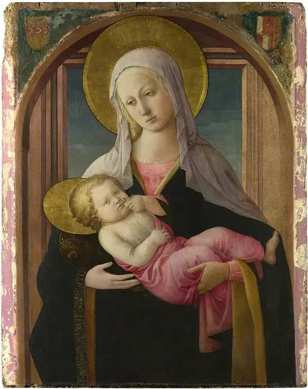 Neitsyt ja lapsi - Fra Filippo Lippi