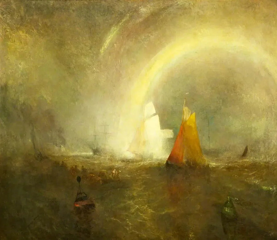 Haaksirikkoutuneen merkki - J. M. W. Turner