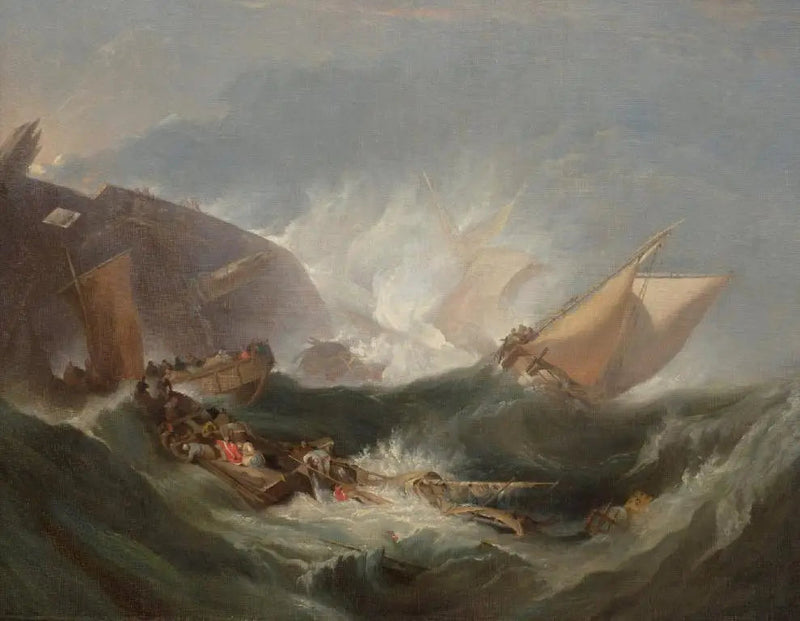 Kuljetusaluksen haaksirikko - J. M. W. Turner