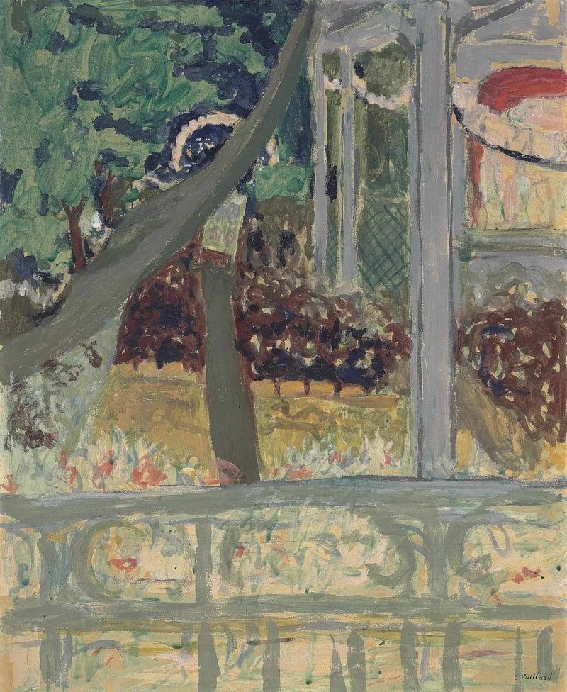 Ulkoilmakatsomo (kioski) - Édouard Vuillard