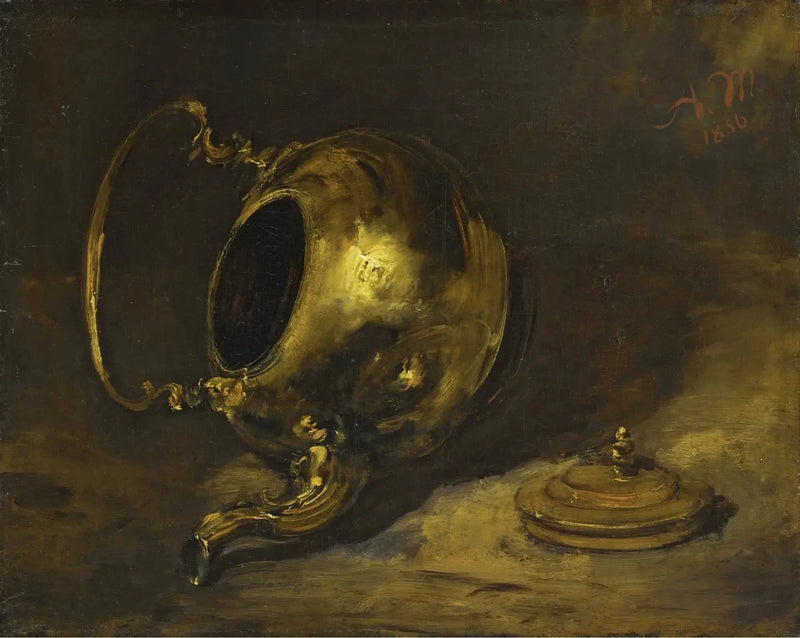 Käänteinen teekannu - Adolph von Menzel