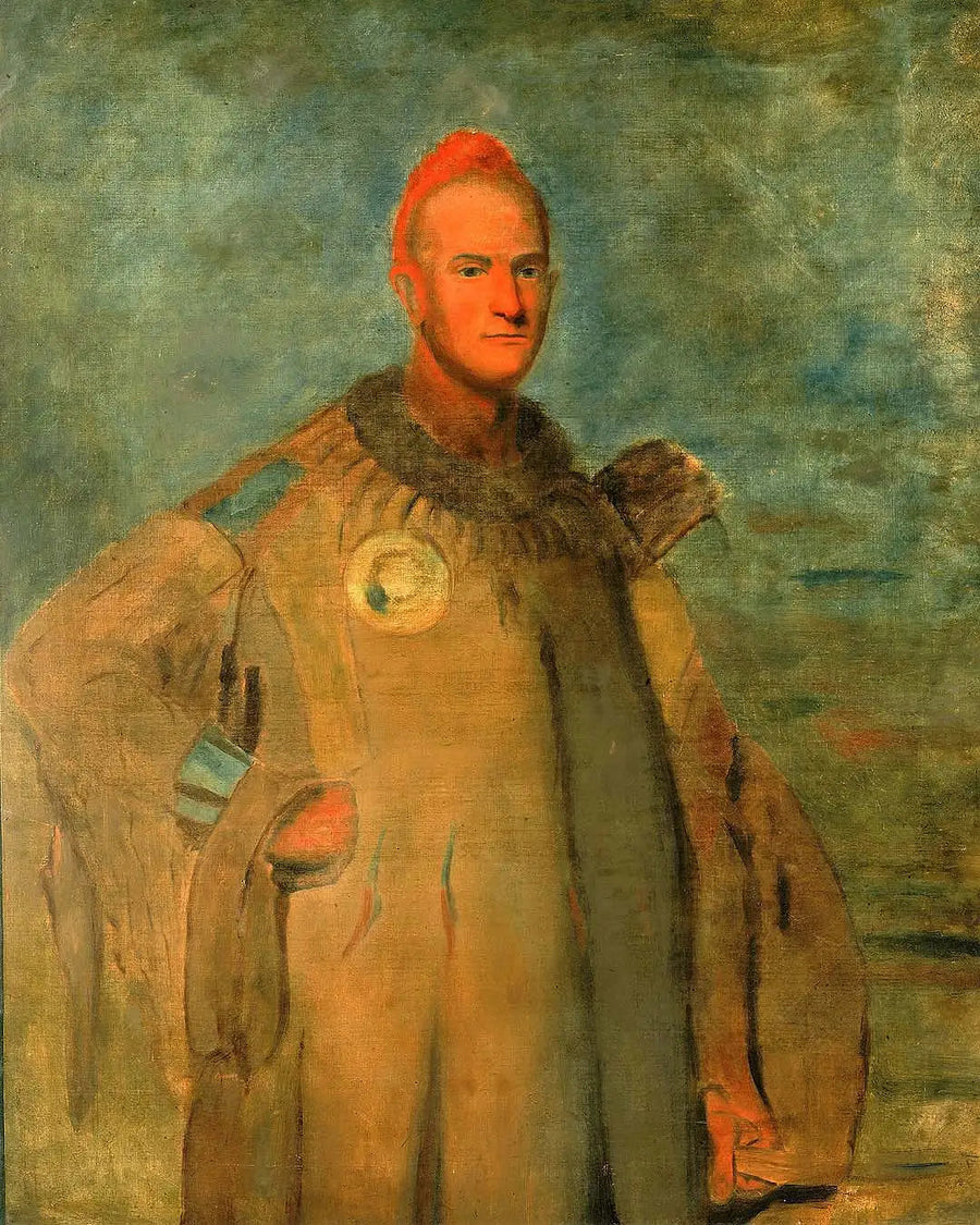 Theodore Burr Catlin, intiaanikostyyme - George Catlin