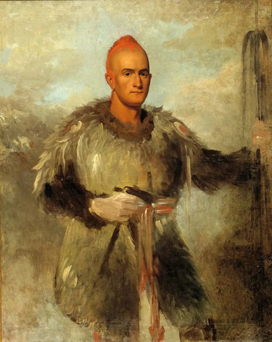 Theodore Burr Catlin, intiaanikostyyme - George Catlin