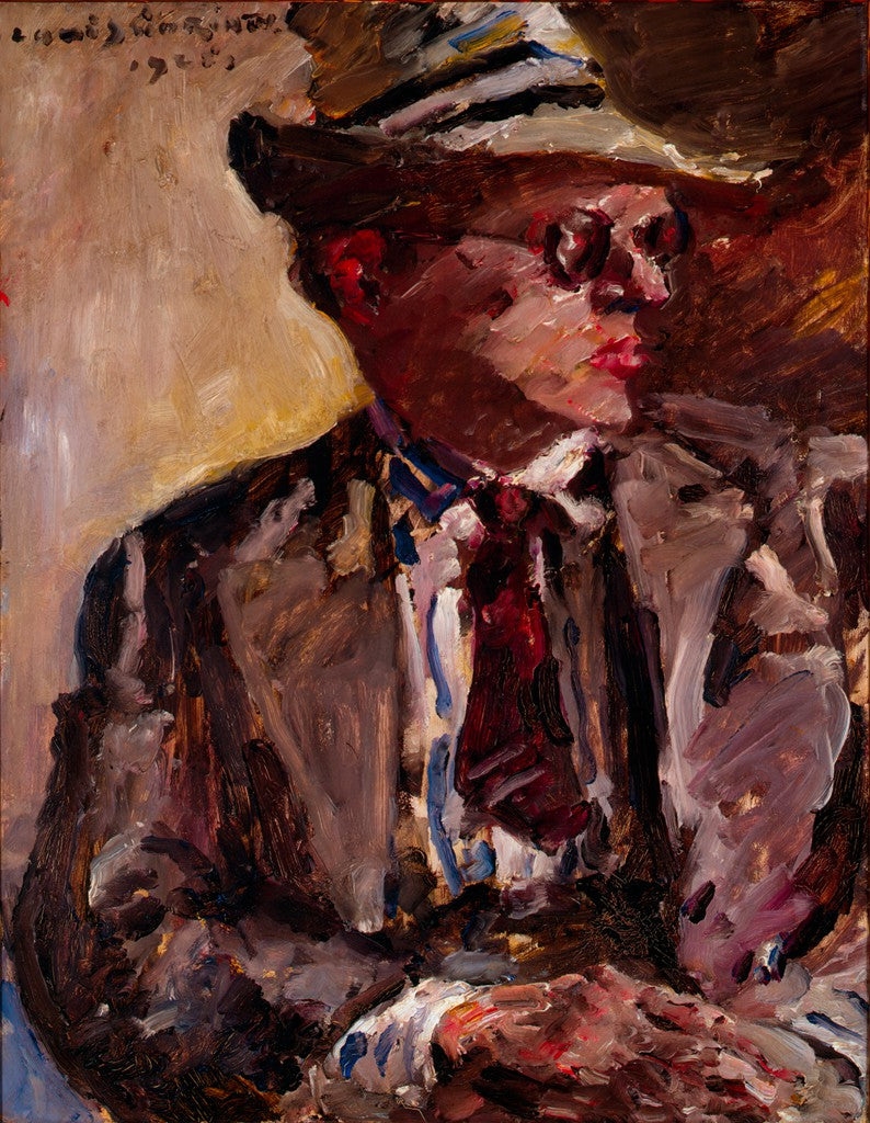 Tuomas Korintti olkihatulla - Lovis Korintti