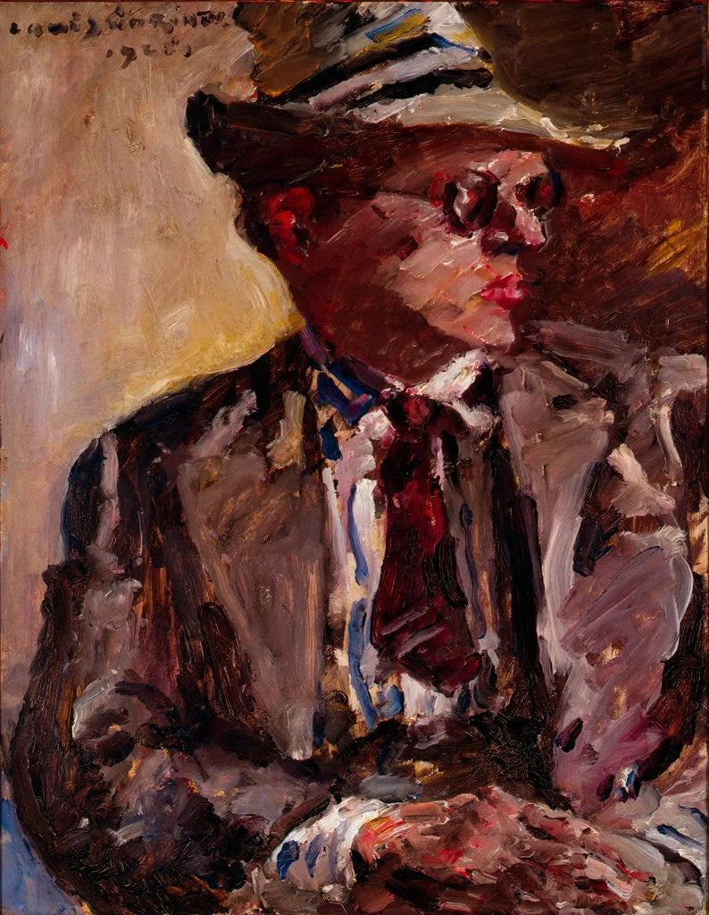 Tuomas Korintti olkihatulla - Lovis Korintti
