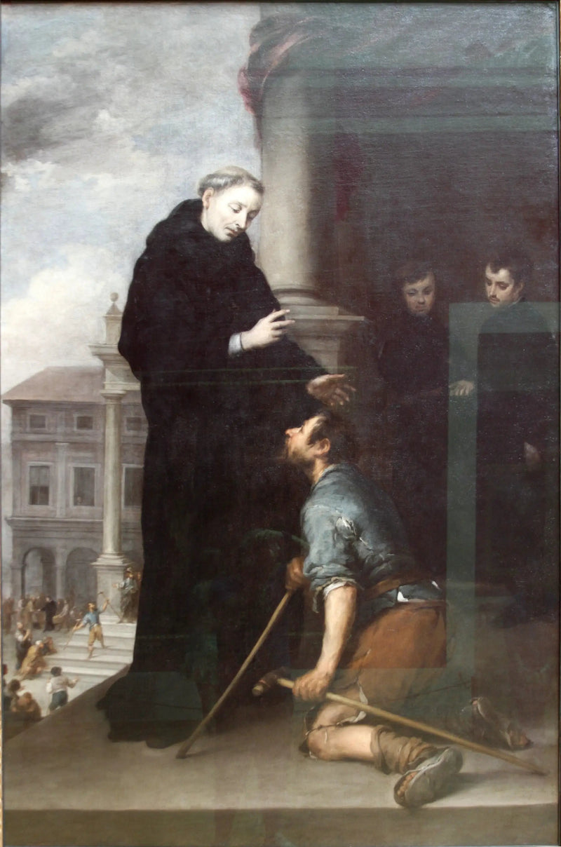 Thomas de Villanova parantaa sairaat - Bartolomé Esteban Murillo