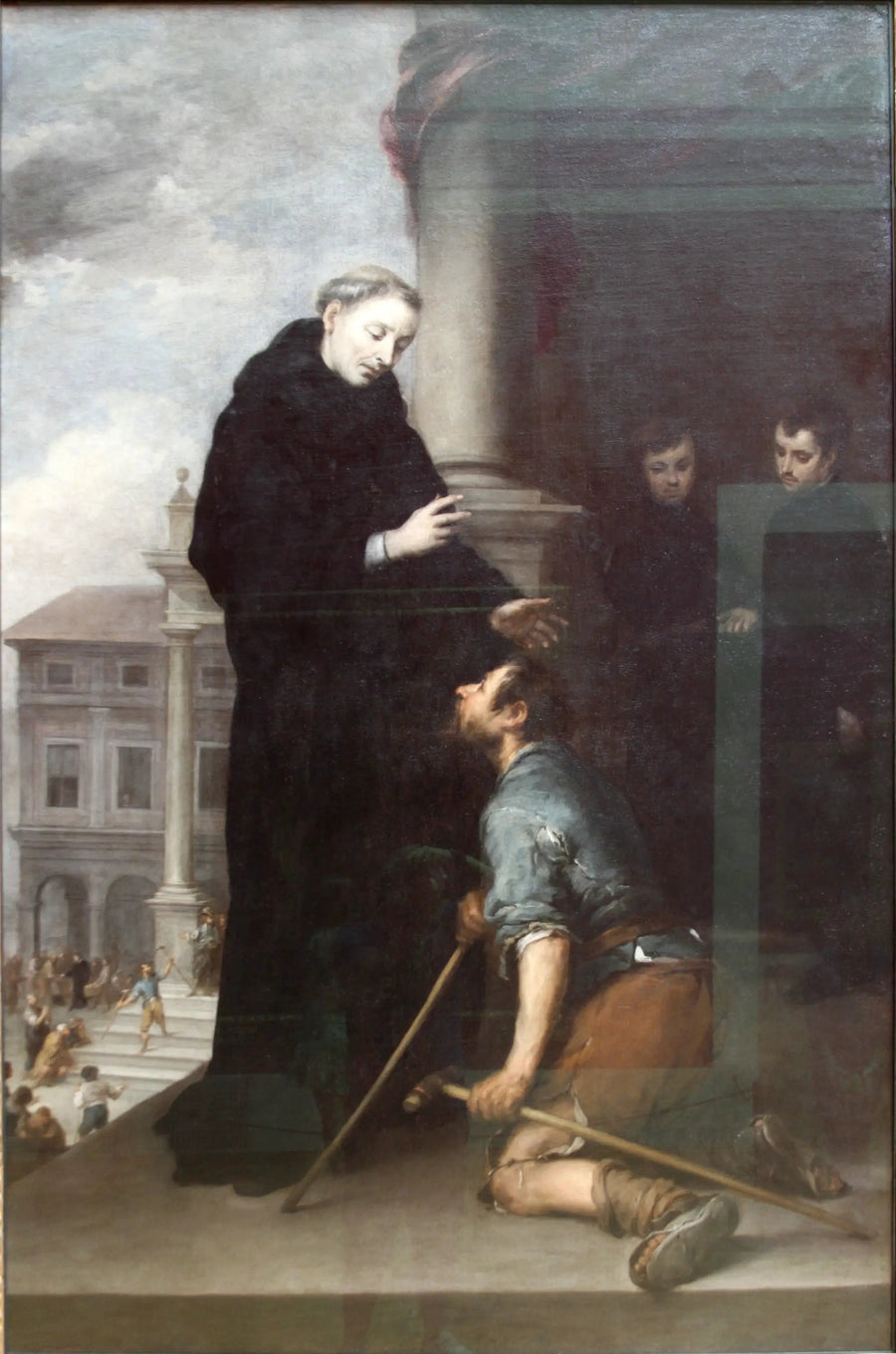 Thomas de Villanova parantaa sairaat - Bartolomé Esteban Murillo