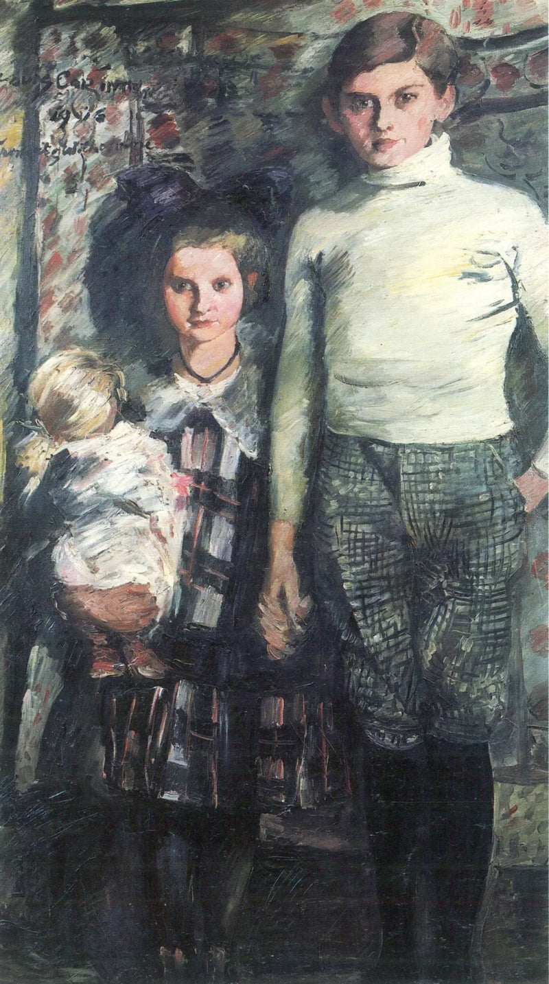 Tuomas ja Vilhelmiina - Taiteilijan lapset - Lovis Corinth