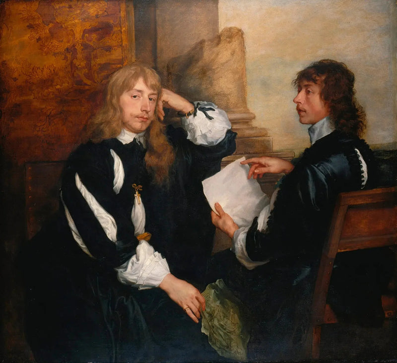 Thomas Killigrew ja William, Lord Crofts (?) - Antoine van Dyck