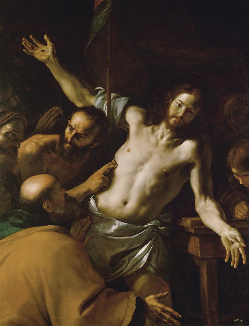 Thomas epäileväinen - Mattia Preti