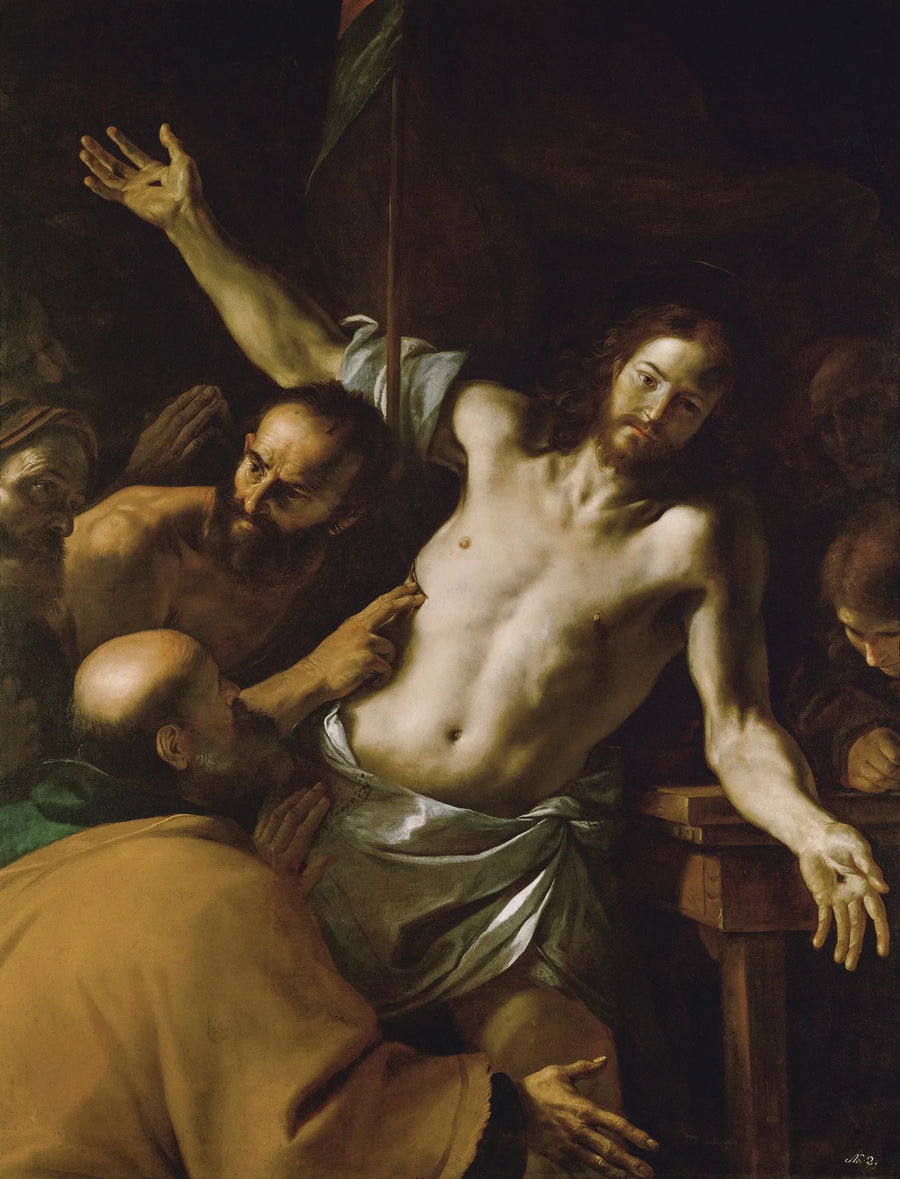 Thomas epäileväinen - Mattia Preti