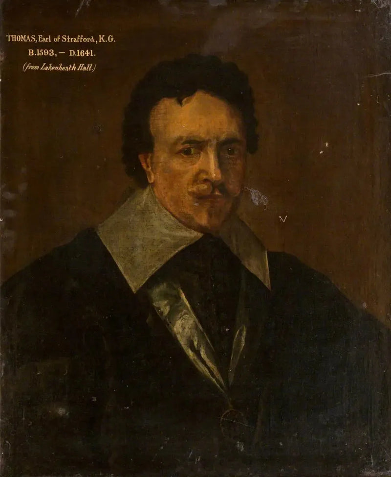 Thomas Wentworth (1593–1641), ensimmäinen Straffordin kreivi - Antoine van Dyck