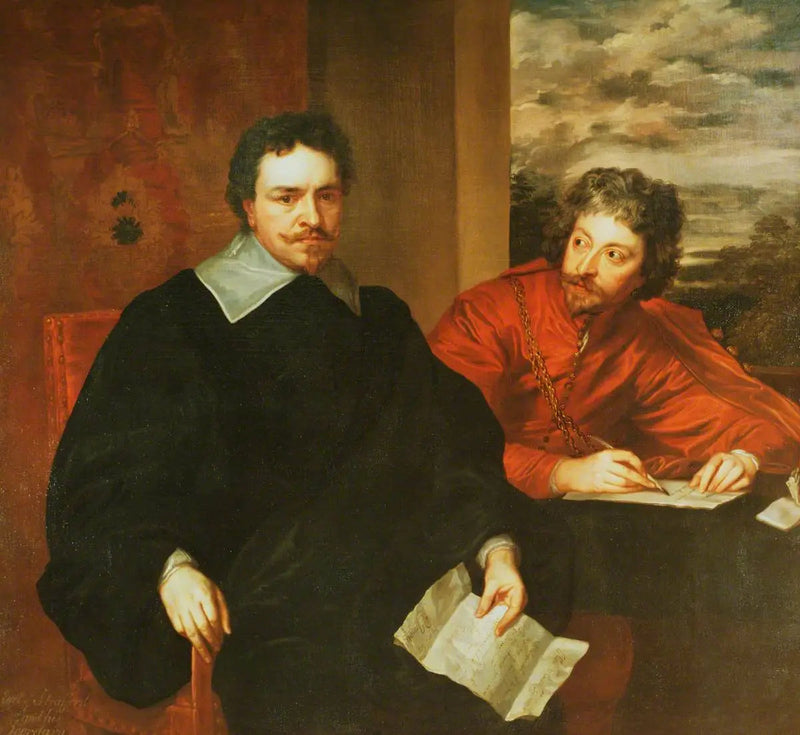 Thomas Wentworth (1594–1641), Straffordin kreivi ja hänen sihteerinsä Philip Mainwaring - Antoine van Dyck
