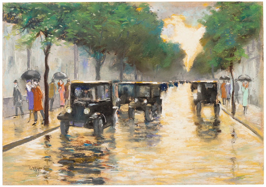 Tiergartenstrasse, Berliini - Lesser Ury