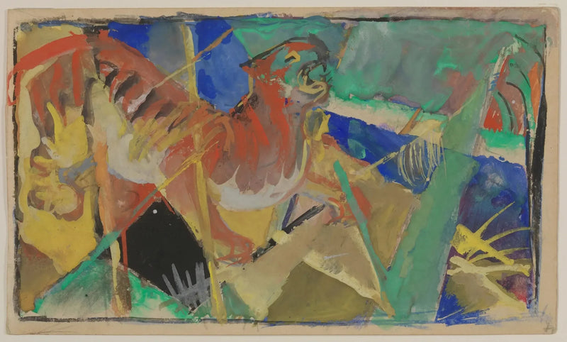 Tiikeri viidakossa - Franz Marc