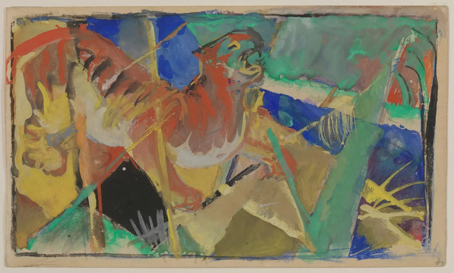 Tiikeri viidakossa - Franz Marc