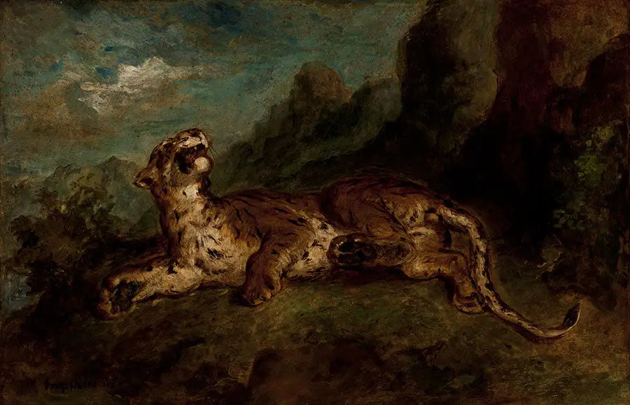 Tiikeri - Eugène Delacroix