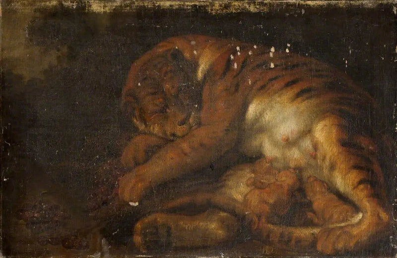 Tiikeri ja sen pienet - Peter Paul Rubens