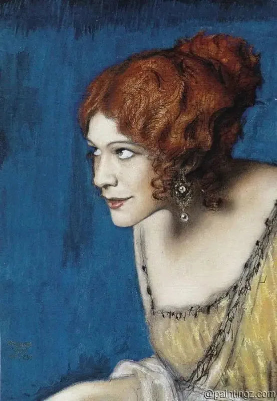 Tilla Durieux Circeenä - Franz von Stuck