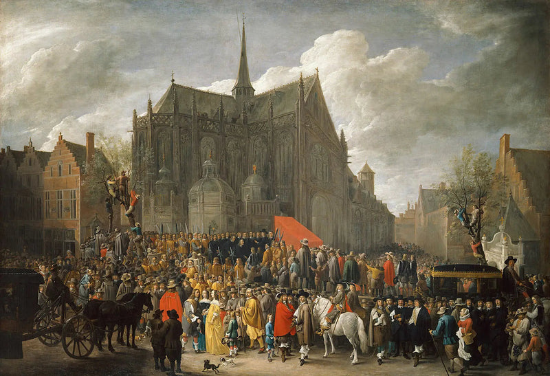 Lintujen ampuminen Brysselissä - David Teniers nuorempi