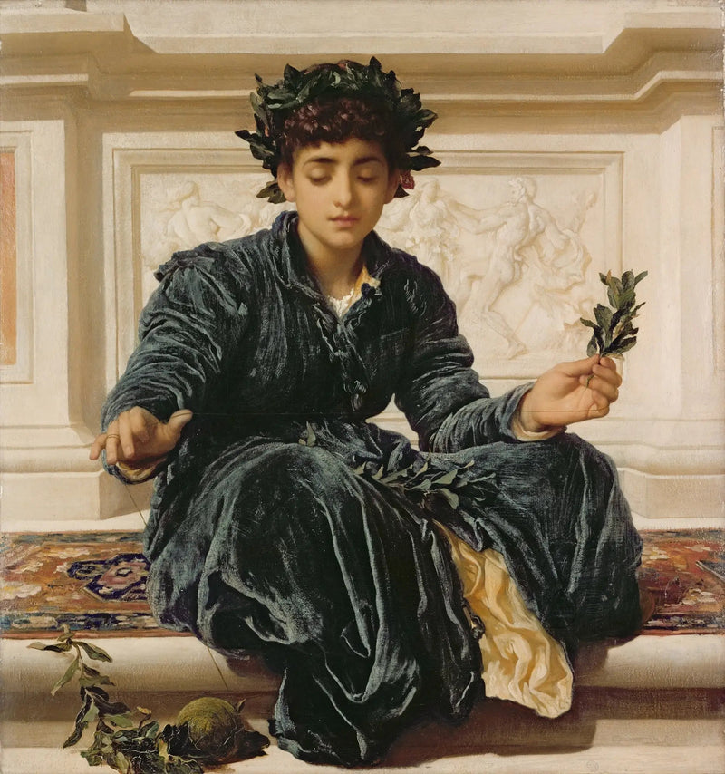 Kruunun tekeminen - Frederic Leighton