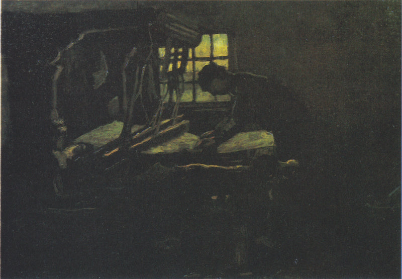 Kutoja langat järjestävä - Vincent van Gogh