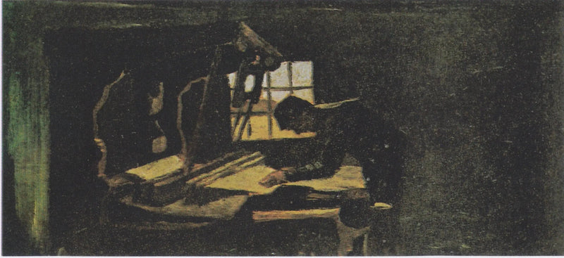 Kutoja langat järjestävä - Vincent van Gogh