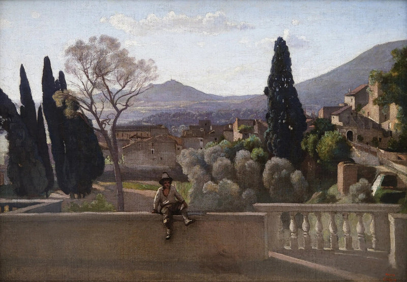 Tivoli, Villa d'Este - Jean-Baptiste Camille Corot