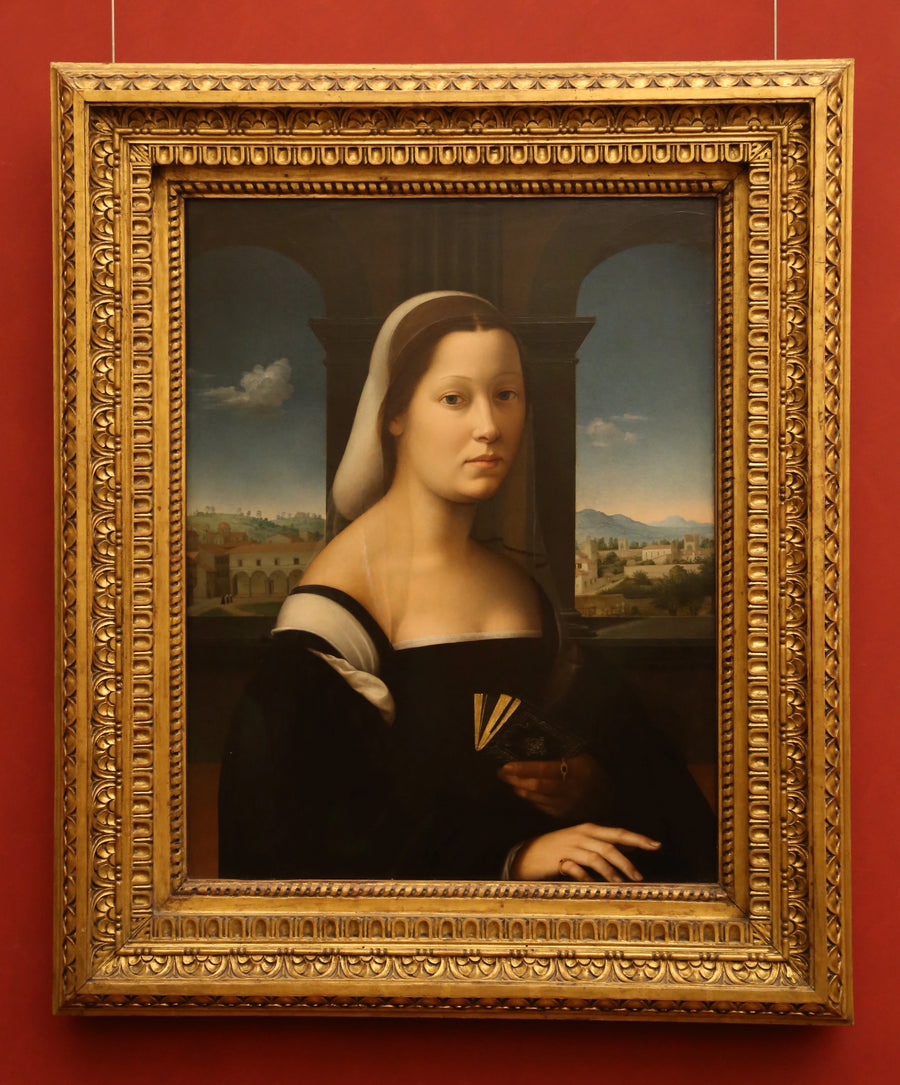 Peitetty nainen - Raphael Sanzio