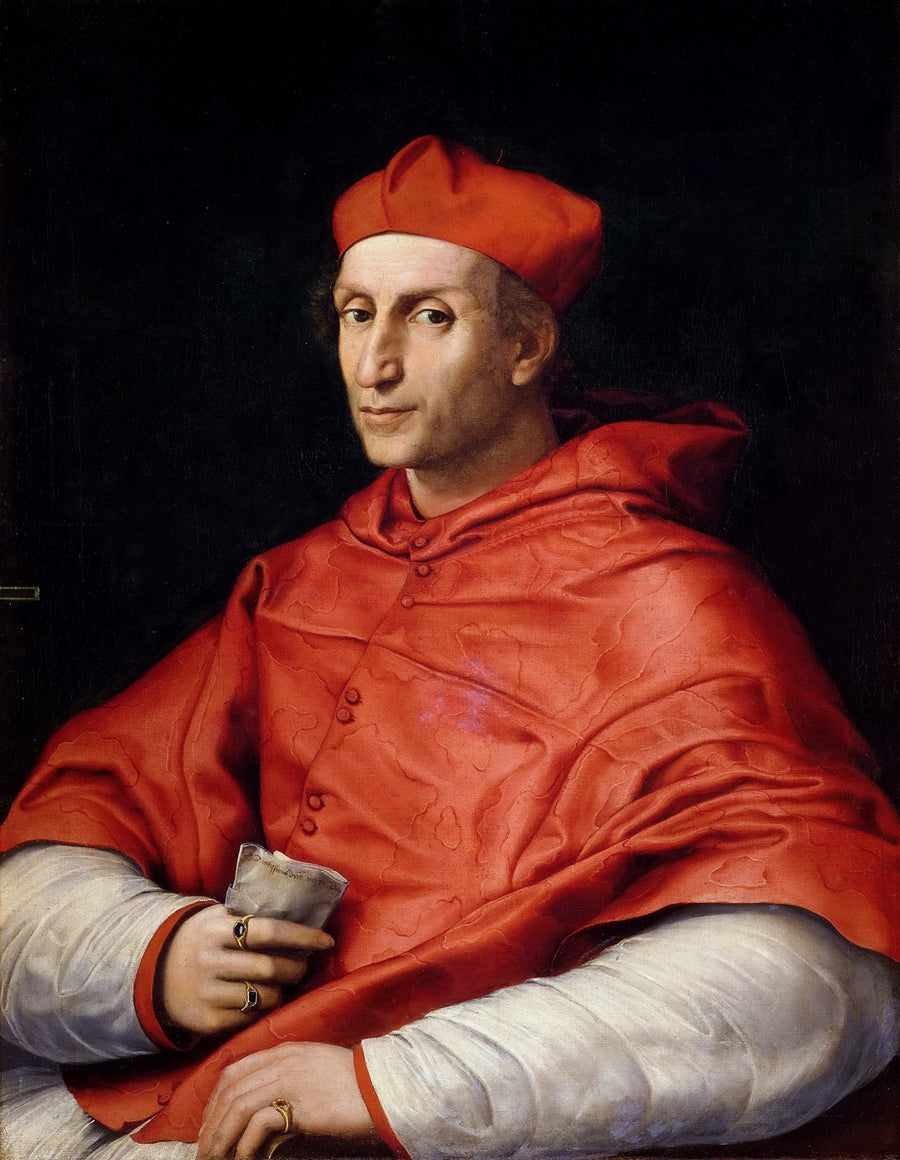 Kardinaali Bibbienan muotokuva - Raphael Sanzio