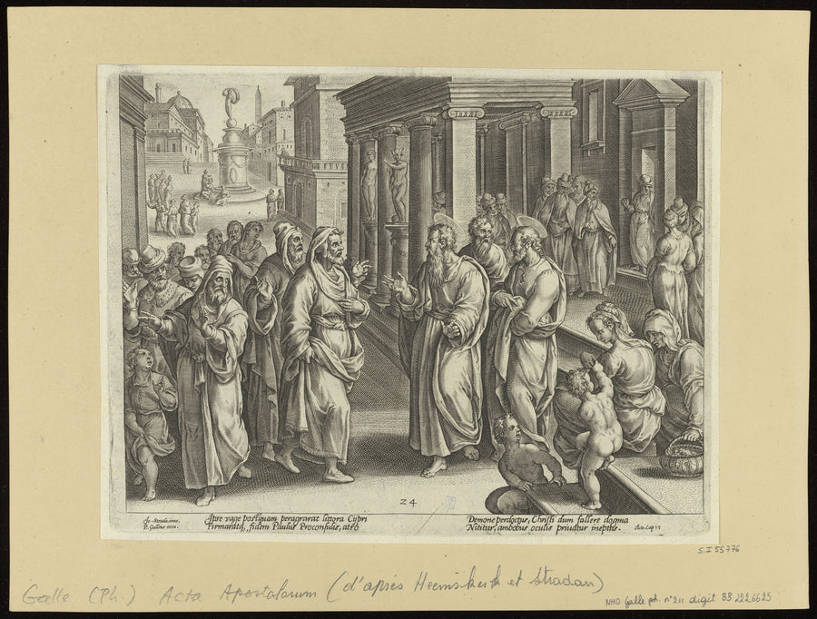 Elymaksen sokeus - Raphael Sanzio