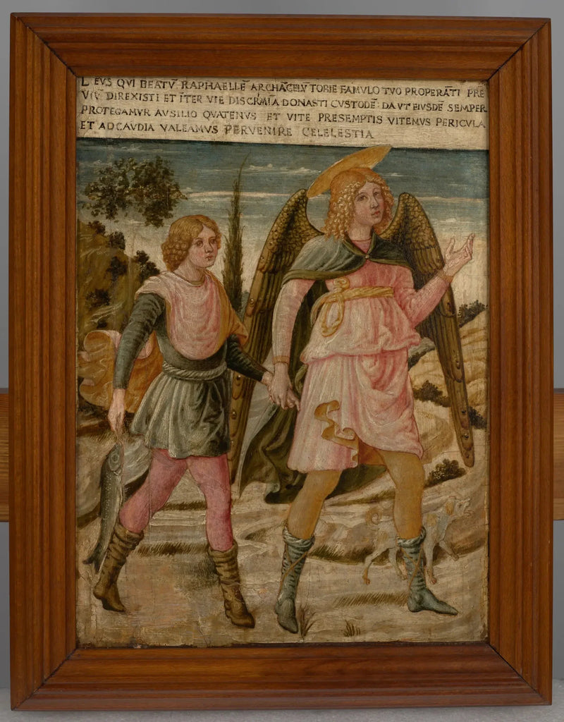 Tobias ja arkkienkeli Rafael - Benozzo Gozzoli