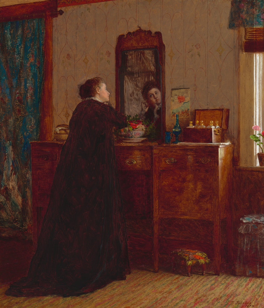 Les toilettes - Eastman Johnson