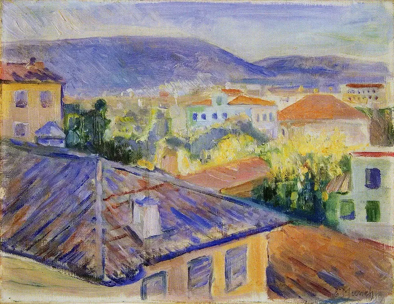 Nizzan katot - Edvard Munch