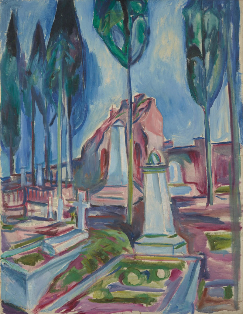 P.A. Munchin hauta Roomassa - Edvard Munch