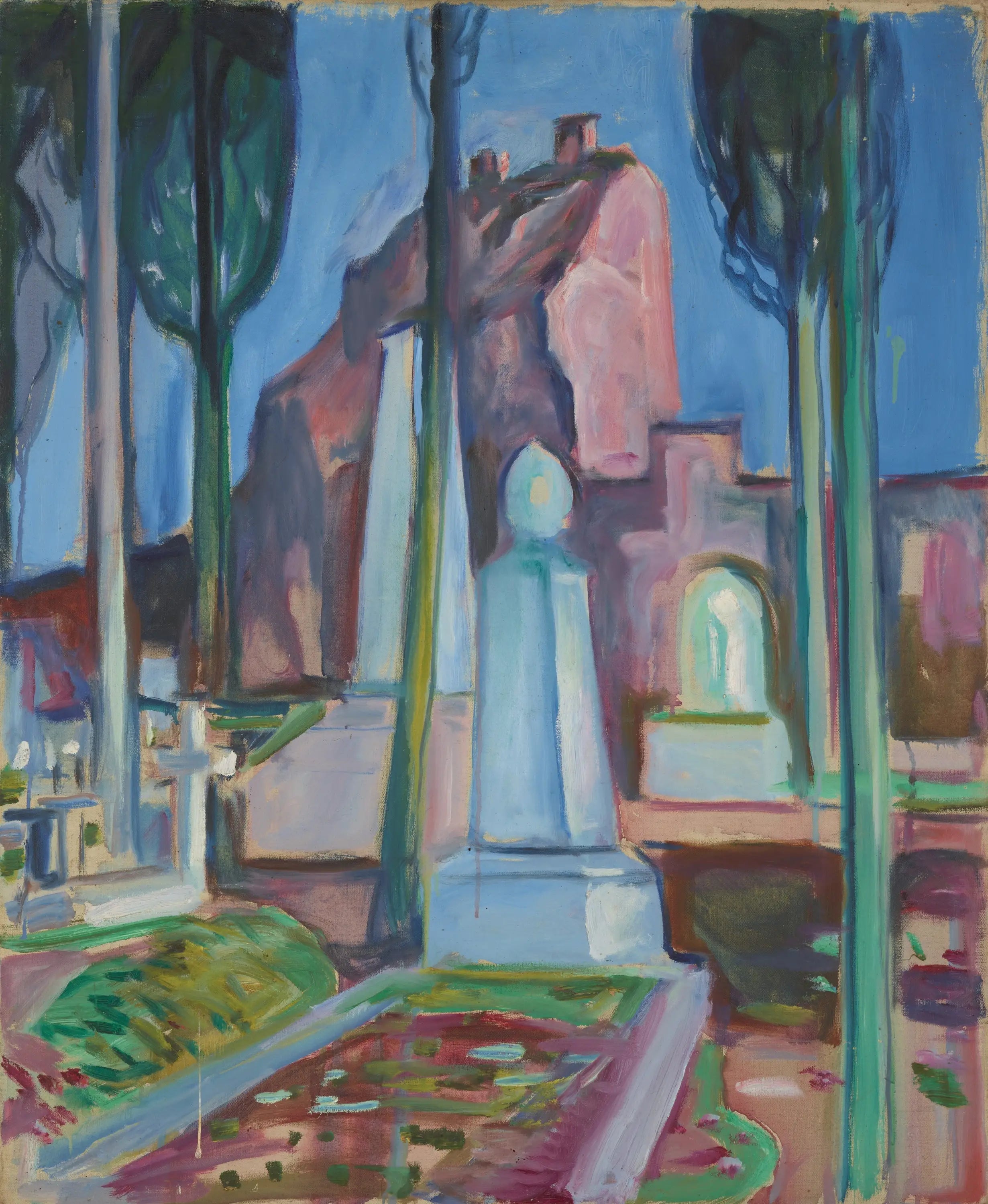 tombe de P.A. Munch à Rome - Edvard Munch image 1 reproduction réalisée par Alpha Reproduction