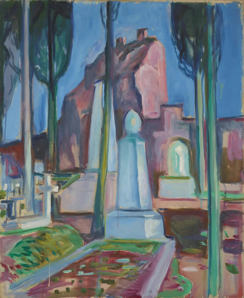 P.A. Munchin hauta Roomassa - Edvard Munch