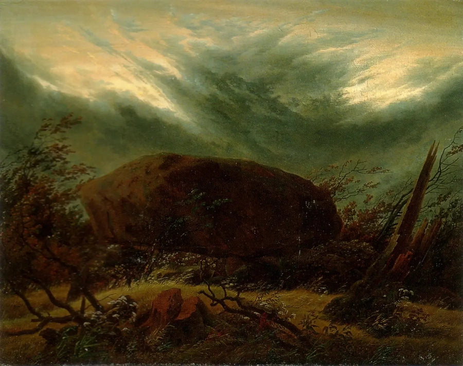 Hunajan hauta syksyllä - Caspar David Friedrich